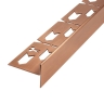 профиль наклонный Rea для душевого поддона 120 см правый, brush copper (REA-K9493)