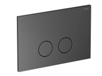 смывная клавиша Omnires STEEL-R45 brushed graphite (ST45PS1GR)