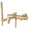 змішувач для ванни Rea Lungo Diamond brushed gold (REA-B2244)
