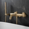 змішувач для ванни Rea Lungo Diamond brushed gold (REA-B2244)
