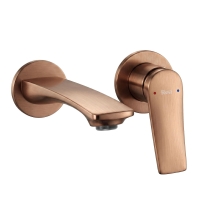 змішувач для умивальника Rea Vision прихованого монтажу brushed copper (REA-B6881)
