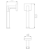 папероутримувач Omnires Tyber chrome (TB50510CR)