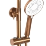 душовова система Rea Avalon з виливом, brushed copper (REA-P2418)