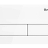 инсталляция Rea для унитаза + кнопка T glass white (REA-E0052)