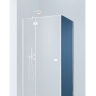 бічна стінка Radaway Garda S1 80х195 прозоре скло, хром (1070080-01-01)