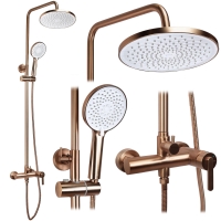 душевая система Rea Ontario copper brushed (REA-P9496)