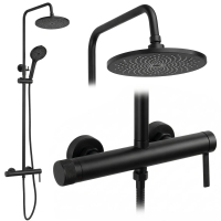 душевая система Rea Rivo black (REA-P9499)