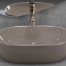 умивальник Rea Lisa 49x35 beige shiny (REA-U6380)
