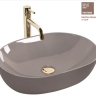 умивальник Rea Lisa 49x35 beige shiny (REA-U6380)