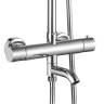 душевая система Rea Lungo Diamond chrome, с термостатом (REA-P5961)