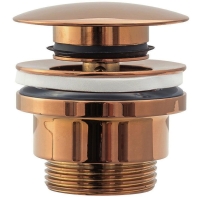 донный клапан Rea click-clack универсальный, copper (REA-A5698)