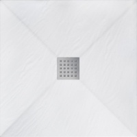поддон Rea Rock 90x90 квадратный white (REA-K5580)