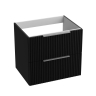 тумбочка підвісна Lavita Oklahoma 60 black mat (5900378334651)