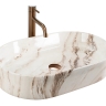 умывальник Rea Nadia 61x38,5 marrone (REA-U9239)