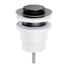 донний клапан Omnires click-clack brushed graphite (A47GR)
