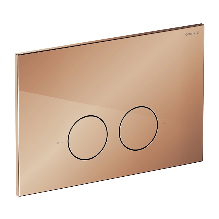 змивна клавіша Omnires MINIMAL polished copper (MPS1CP)