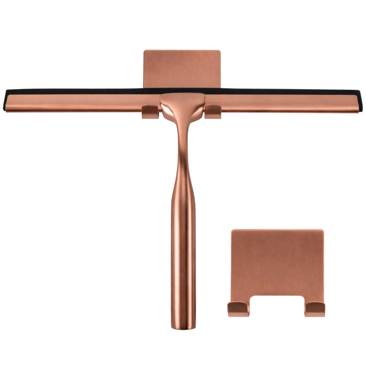 скребок для скла душової кабіни Rea brush copper (REA-72065)