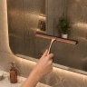скребок для скла душової кабіни Rea brush copper (REA-72065)