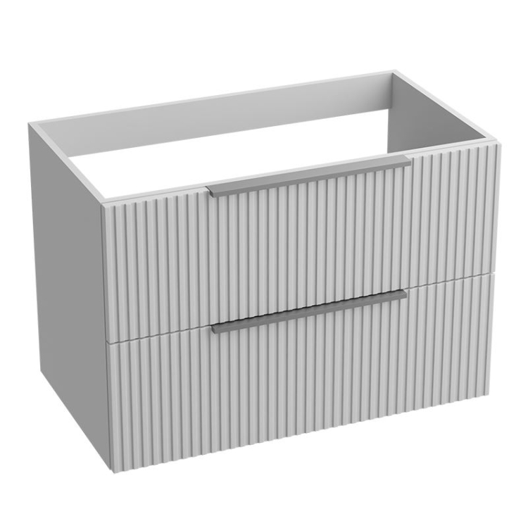 тумбочка підвісна Lavita Oklahoma 80 white mat (5900378334606)