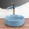 умывальник Rea Sami 36x36 blue shiny (REA-U6619)