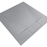 поддон Rea Bazalt 90x90 квадратный, серый (REA-K4105)
