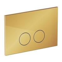 змивна клавіша Omnires MINIMAL polished gold (MPS1GL)