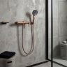 змішувач для душу Rea Arcos brushed copper (REA-B6979)
