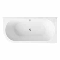 ванна акриловая Rea Orion Stripe 169,5x75 Right угловая, пристенная, white (REA-W0076)