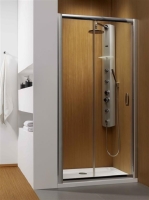 душевая дверь Radaway Premium Plus DWJ 110 стекло фабрик, хром (33302-01-06N)