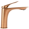 змішувач для умивальника Rea Avalon низький, brushed copper (REA-B5064)