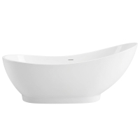 ванна акриловая Rea Sorento 182x78,5 отдельностоящая, white (REA-W1862)