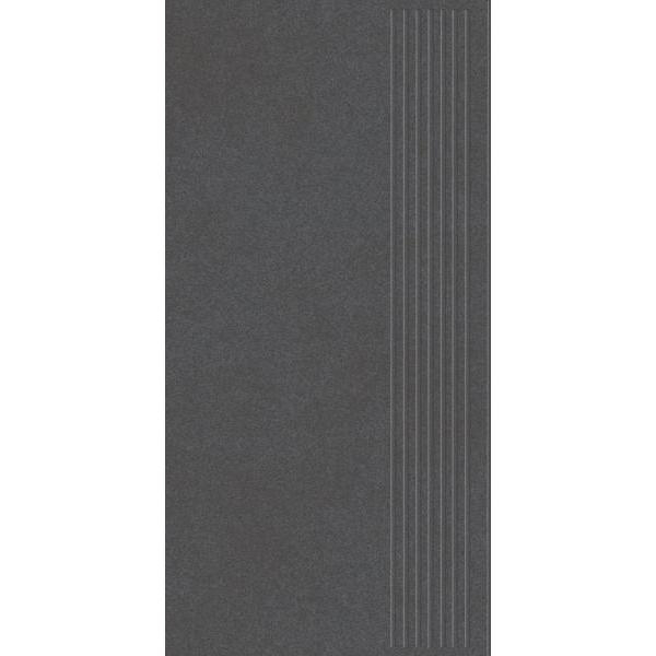 ступень Paradyz Archicross base 29,8x59,8 black, mat, rekt.