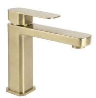 смеситель для умывальника Rea Arlo brushed gold (REA-B0976)