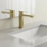 смеситель для умывальника Rea Arlo brushed gold (REA-B0976)