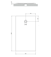 поддон Omnires Aquapure M+ 90х160 matt white (AQUAPURE90-160BM)