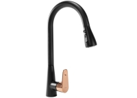 смеситель для кухни Rea Mild black/rose gold (REA-B4801)