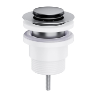 донний клапан Omnires click-clack brushed nickel (A47NI)