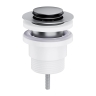 донний клапан Omnires click-clack brushed nickel (A47NI)