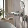 змішувач для ванни Rea Ontario side brushed nickel (REA-B6544)