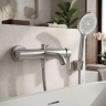 змішувач для ванни Rea Ontario side brushed nickel (REA-B6544)