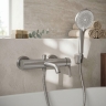 змішувач для ванни Rea Ontario side brushed nickel (REA-B6544)