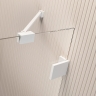 душевая стенка Radaway Essenza Pro White Walk-in 110x200 прозрачное стекло, белый (10103110-04-01)