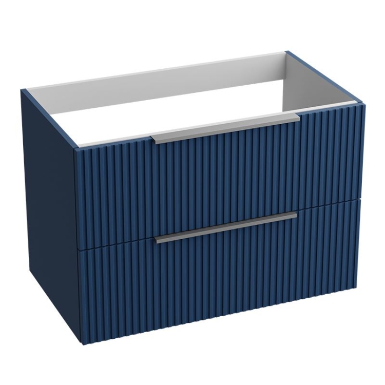 тумбочка підвісна Lavita Oklahoma 80 blue mat (5900378334644)