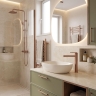 змішувач для умивальника Rea Grace High brushed copper (REA-B8941)