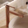 змішувач для умивальника Rea Grace High brushed copper (REA-B8941)
