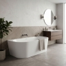 ванна акриловая Rea Capri 179,5x76 пристенная, white (REA-W1863)