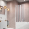 штора для ванны Radaway Eos PNW4 86x152 прозрачное стекло, хром (1205401-101)