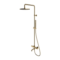 душова система з термостатом Omnires Y polished gold (Y1234GL)