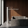 смеситель для умывальника Rea Hunter brushed nickel (REA-B6681)