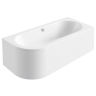 ванна акриловая Rea Orion 169,5x75 Right угловая, пристенная, white (REA-W0070)